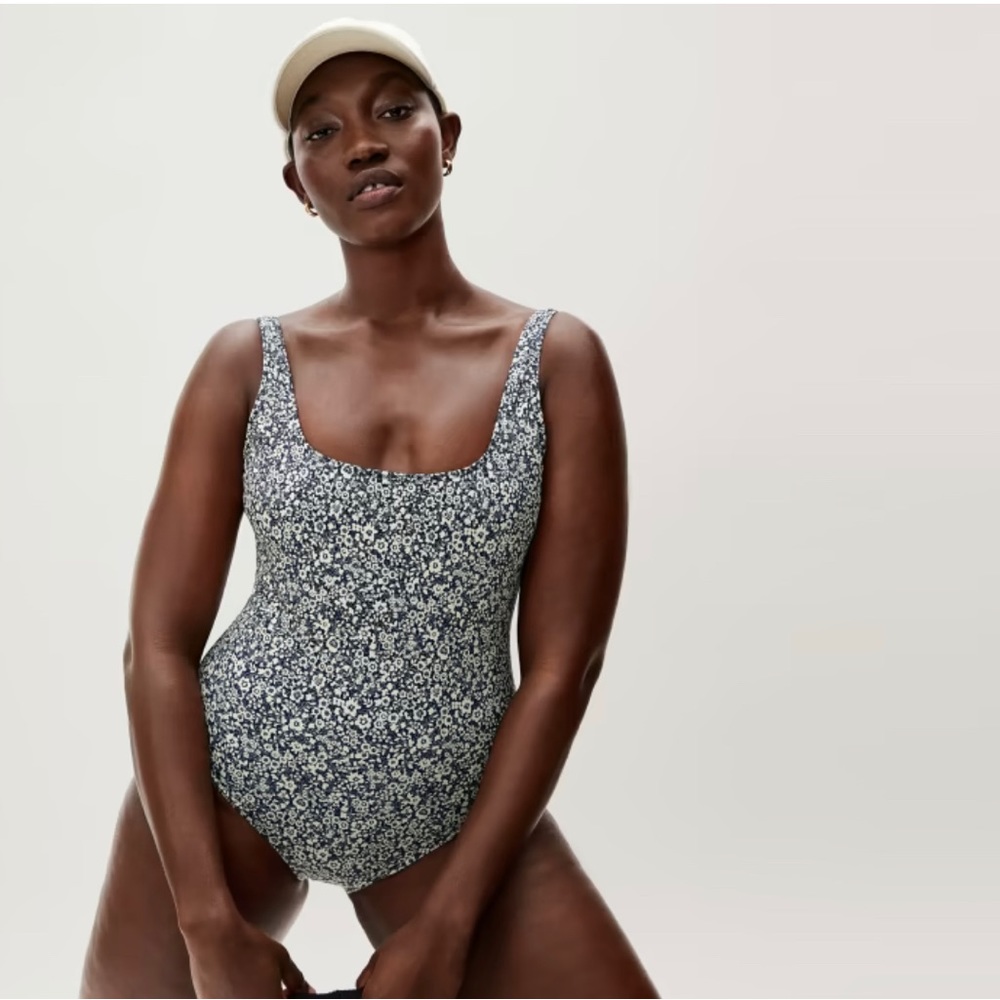 Everlane Square Neck Swim Suit
